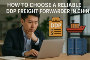 How to Choose a Reliable DDP Freight Forwarder in China-Logistics Company