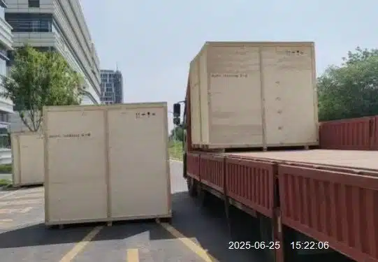 Spedizione di carrelli da golf dalla Cina al Canada - Imballaggio in casse di legno