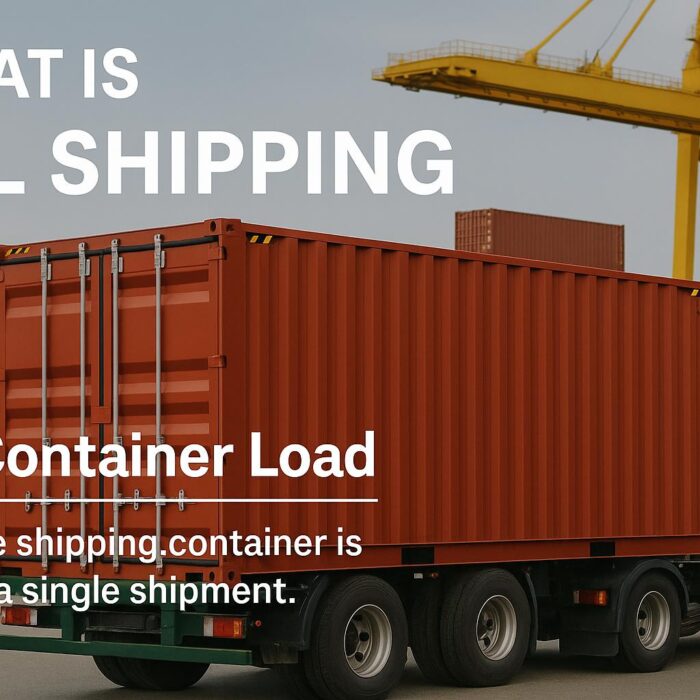 What is FCL Shipping? - China Container Shipping Agency