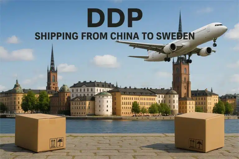 中国からスウェーデンへのDDP輸送 - 海上、航空、鉄道