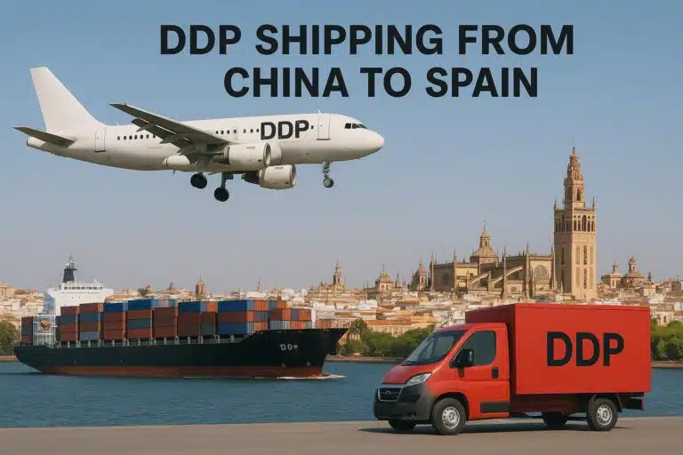 中国からスペインへのDDP輸送 - 海上輸送、航空輸送