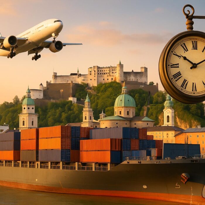 How Long Does It Take to Ship from China to Austria-Sea Freight, Air Freight