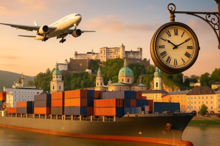 How Long Does It Take to Ship from China to Austria-Sea Freight, Air Freight