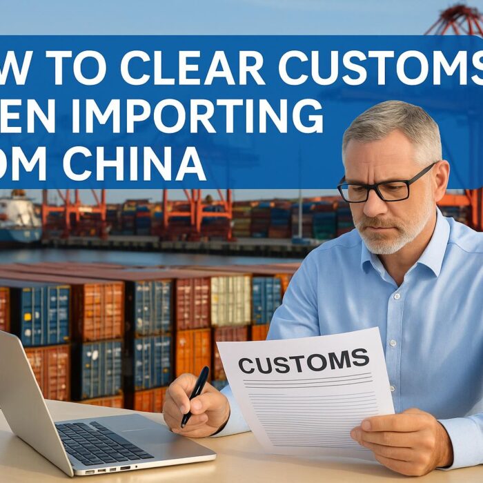How to Clear Customs When Importing from China (2025 Guide)