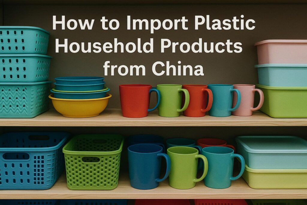 How to Import Plastic Household Products from China (2025 Guide)