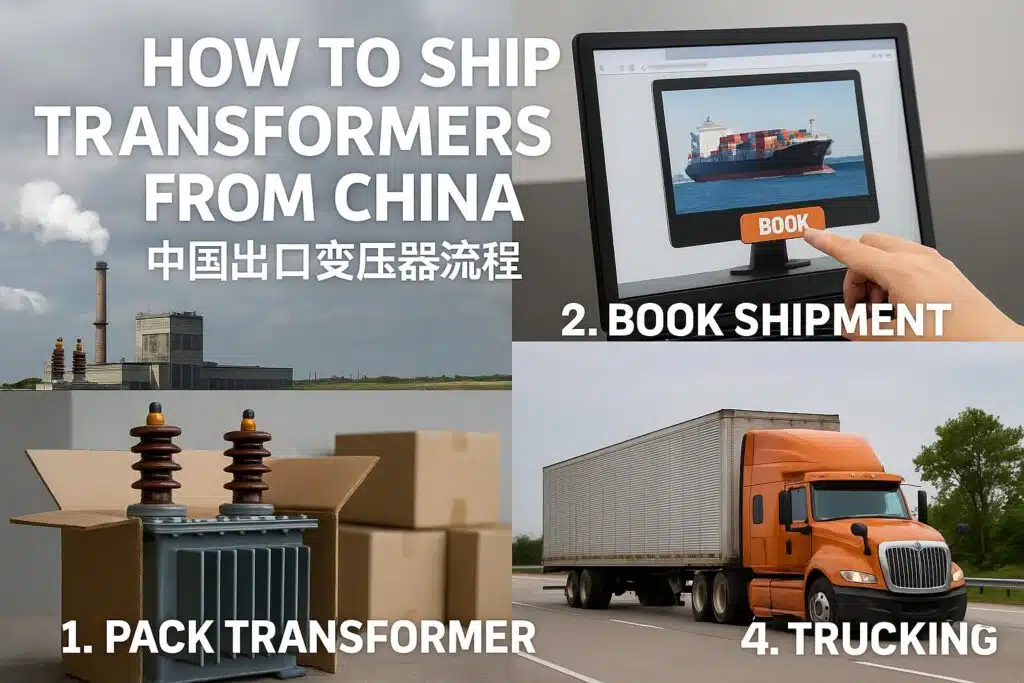 Как да изпращаме трансформатори от Китай - морски и въздушен транспорт