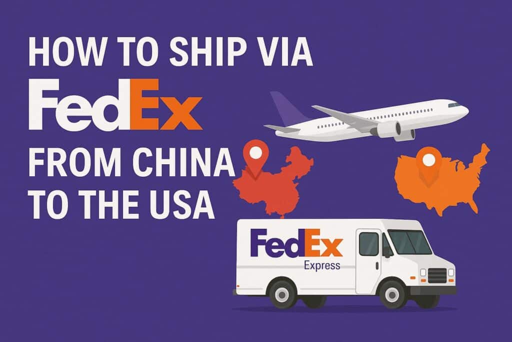 How to Ship via FedEx from China to the USA (2025 Guide) - China Freight Forwarder, Logistics Company