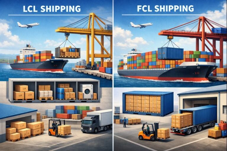 LCL vs FCL Shipping-What They Mean, Key Differences, and Which One to Choose