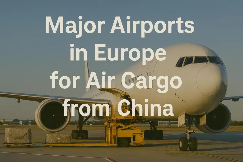 चीन से हवाई माल के लिए यूरोप के प्रमुख हवाई अड्डे (2025 गाइड)