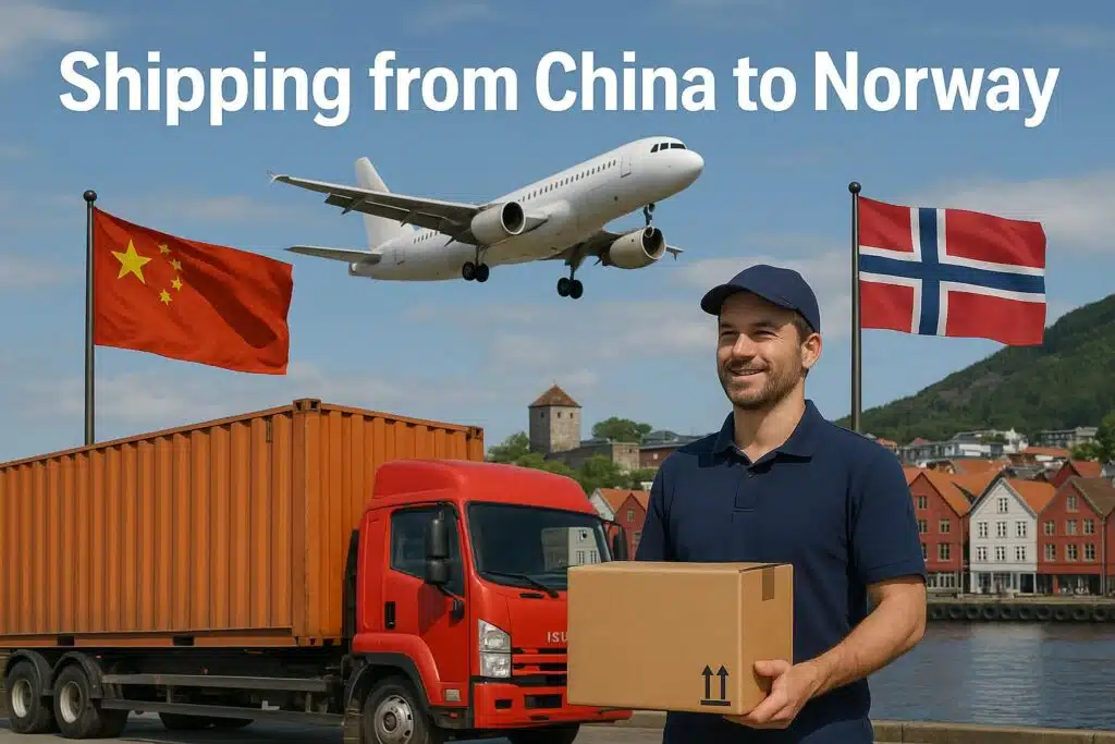 Αποστολή από την Κίνα στη Νορβηγία - Μεταφορέας Εμπορευμάτων Κίνας, Εταιρεία Logistics