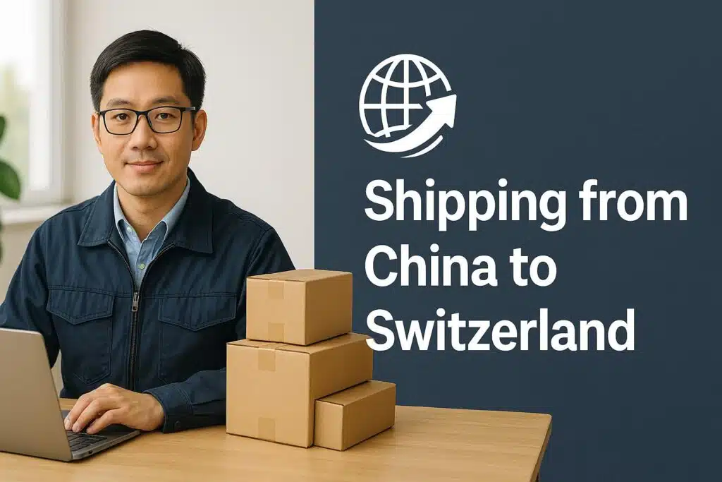 Envíos de China a Suiza: transportista de mercancías de China, empresa de logística