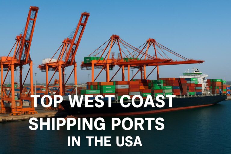Top West Coast Shipping Ports in the USA - Shipping from China to the United States, Logistics from China to the United States