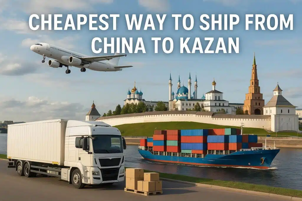 Le moyen le plus économique d'expédier de Chine à Kazan - Transitaire et société de logistique chinoise