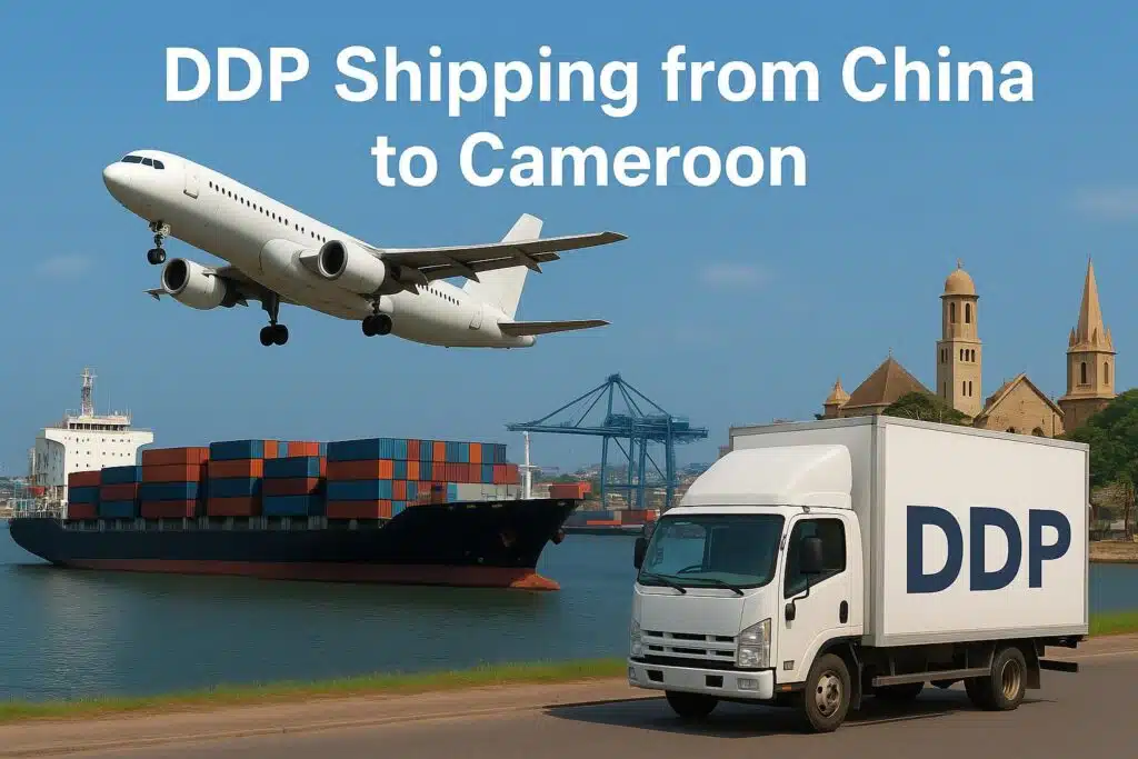 DDP přeprava z Číny do Kamerunu - letecká a námořní přeprava
