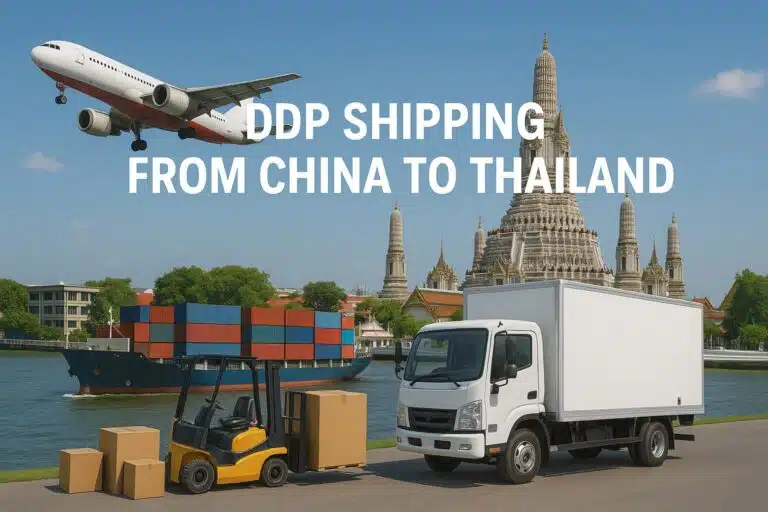 Spedizione DDP dalla Cina alla Thailandia