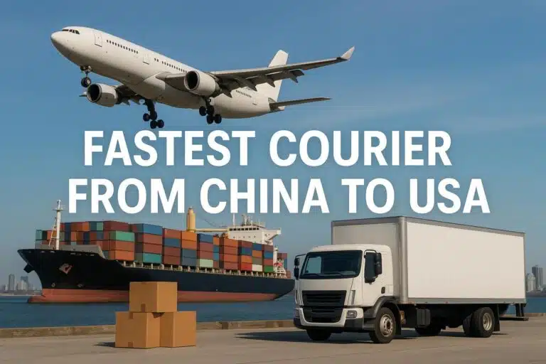 Kurier Terpantas dari China ke Amerika Syarikat