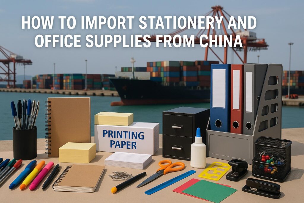 HOW TO IMPORT STATIONERY AND OFFICE SUPPLIES FROM CHINA-China Freight Forwarder, Logistics Company