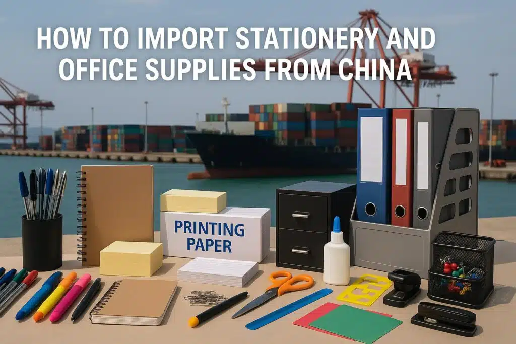 ÇİN'DEN KIRTASİYE VE OFİS MALZEMELERİ NASIL İTHAL EDİLİR - Çin Nakliye Acenteliği, Lojistik Şirketi