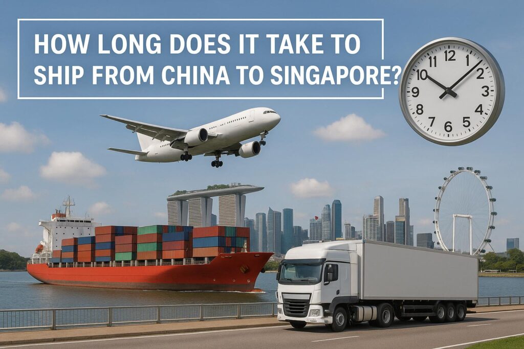 How Long Does It Take to Ship from China to Singapore - Air Freight, Ocean Freight