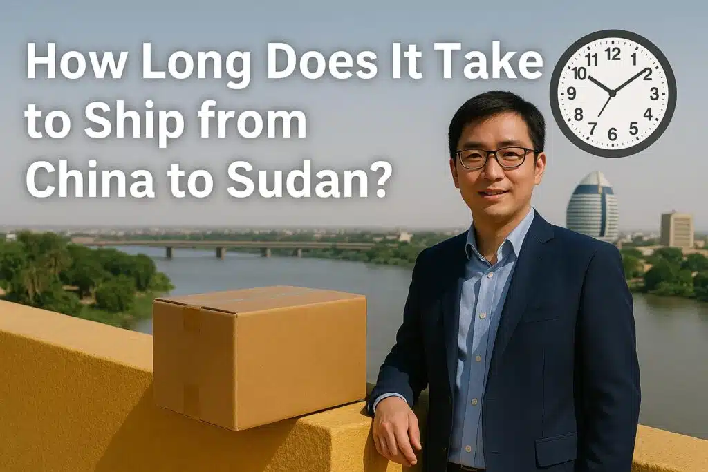 Combien de temps faut-il pour expédier des marchandises de Chine vers le Soudan ? - Transitaire et entreprise de logistique chinoise