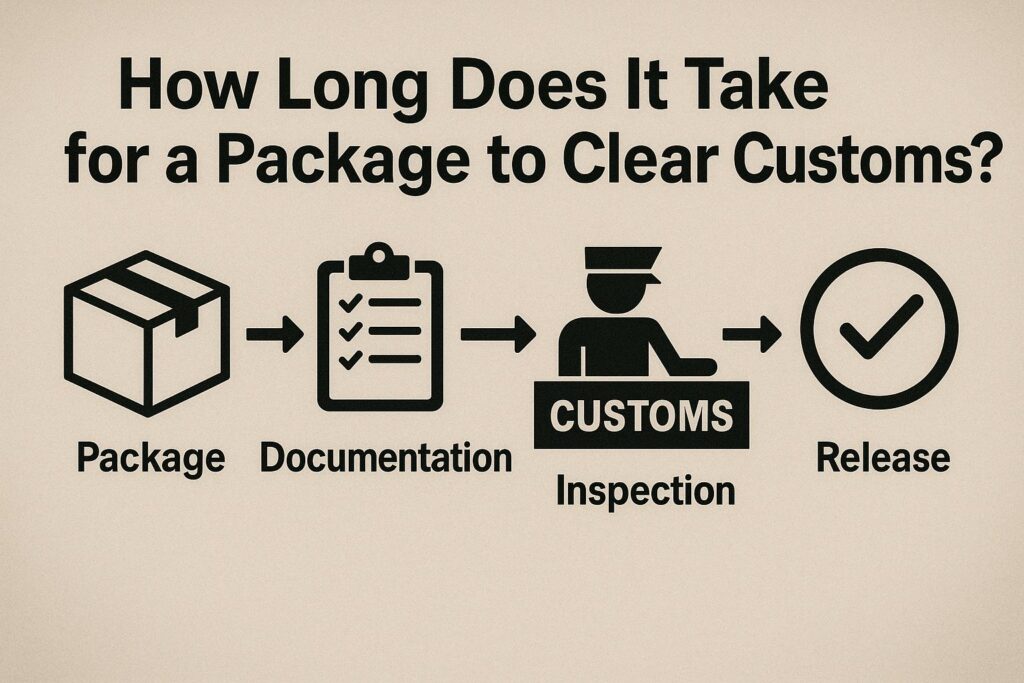 How Long Does it Takefor a Package to Clear Customs-Step Chart
