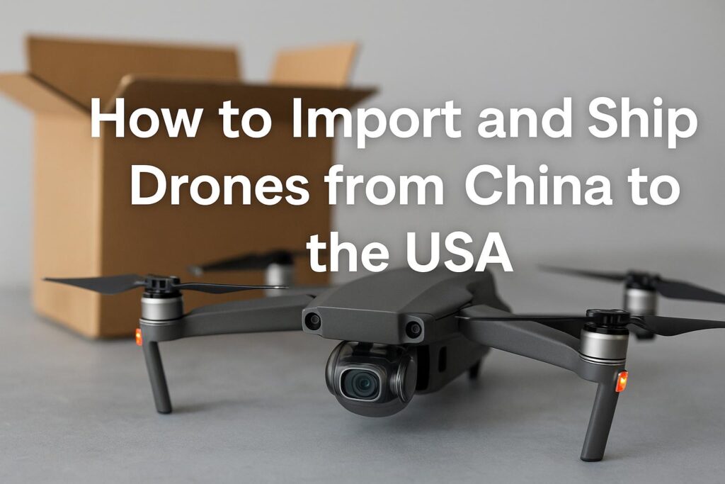 How to Import and Ship Drones from China to the USA (2025 Guide)
