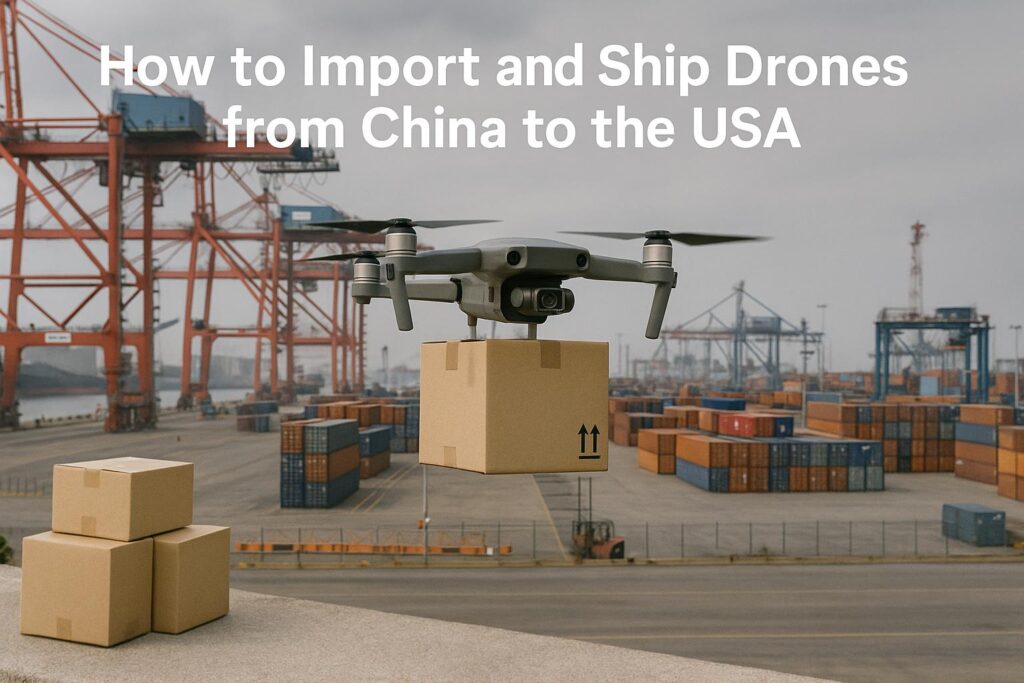 How to Import and Ship Drones from China to the USA-China Freight Forwarder, Logistics Company