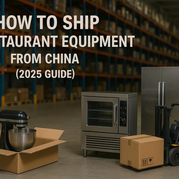 How to Ship Restaurant Equipment from China (2025 Guide)