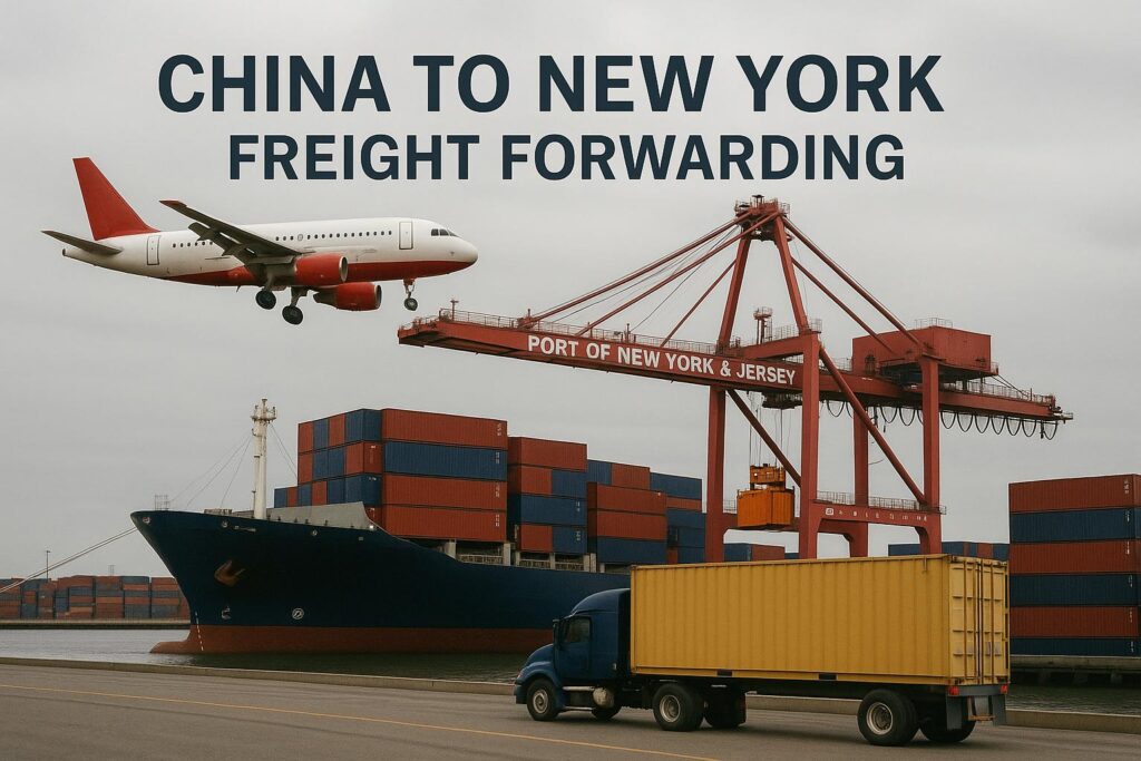 Port of New York & New Jersey-Freight Forwarder and Logistics Company from China to the United States