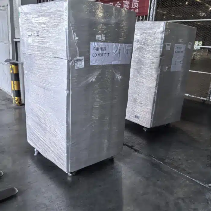 Jääkaappikuljetus Venäjältä Singaporen lentokentän varastolle