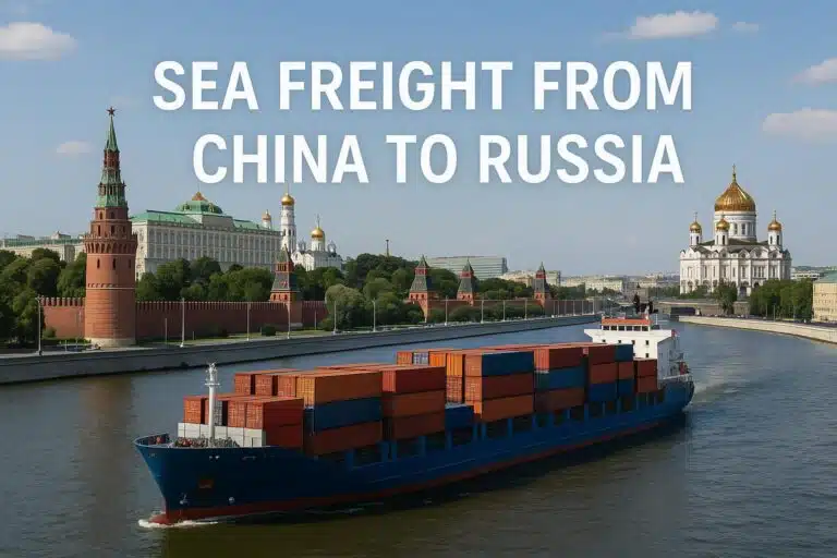 Seefracht von China nach Russland