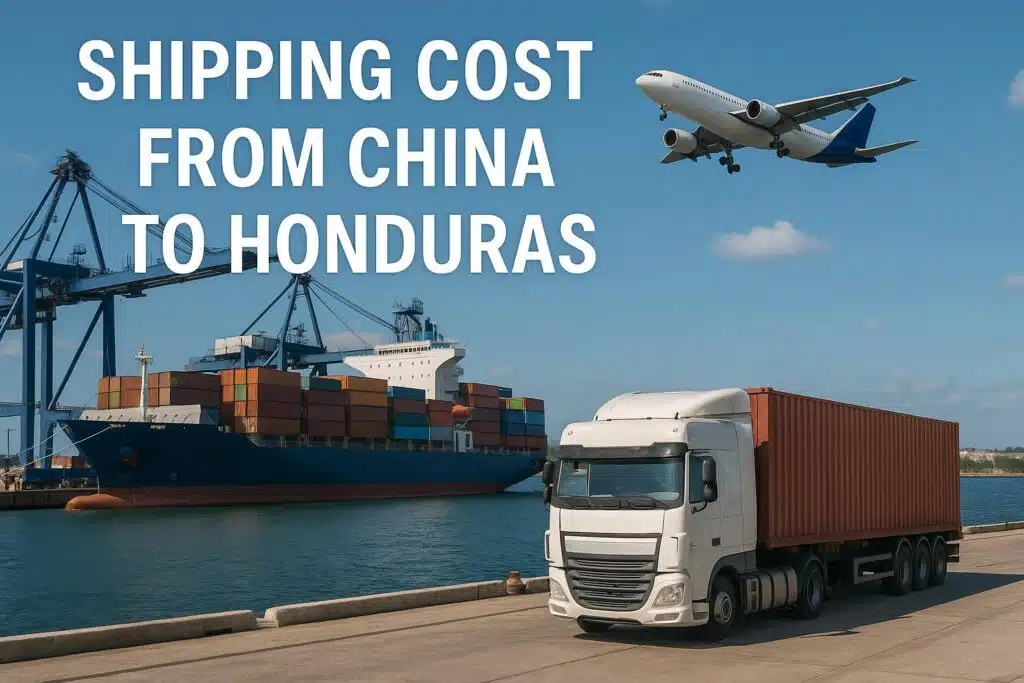 중국에서 온두라스까지 배송 비용 - 해상 운송, 항공 운송