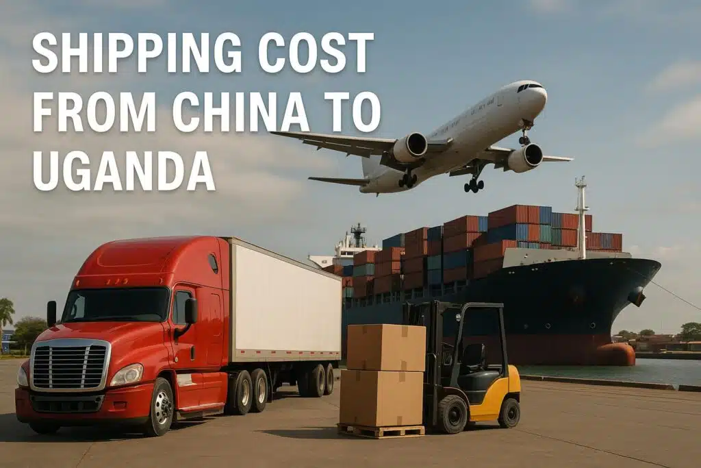 Costi di spedizione dalla Cina all'Uganda: trasporto aereo, trasporto marittimo