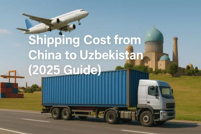 Kos Penghantaran dari China ke Uzbekistan
