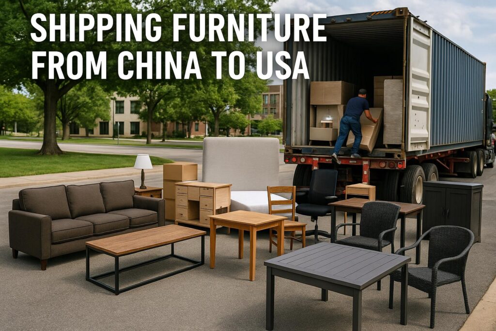 Shipping Furniture from China to USA-2025 Guide