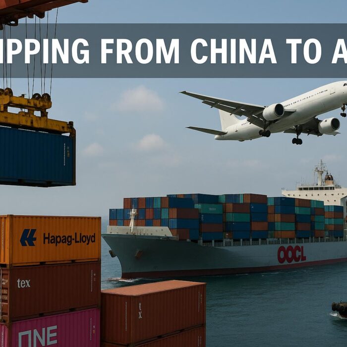 Shipping from China to Asia-Sea freight, Air freight