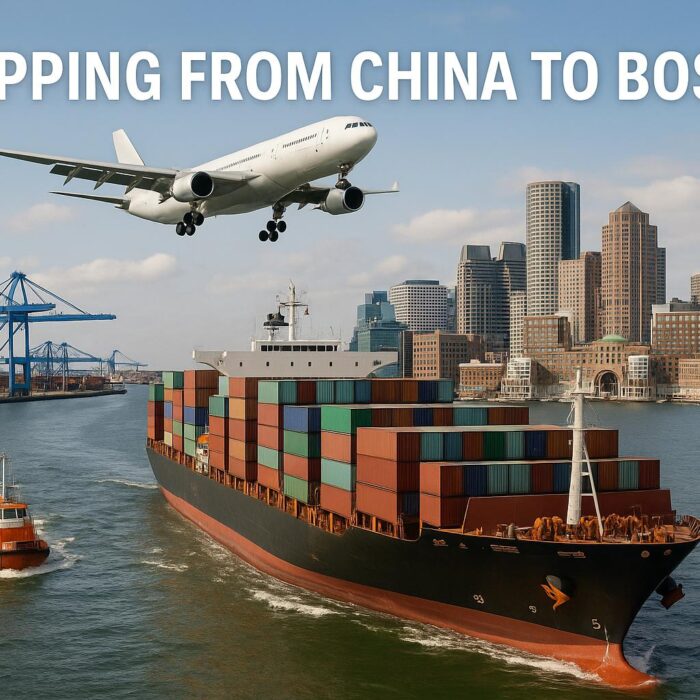 Shipping from China to Boston-Sea freight, Air freight