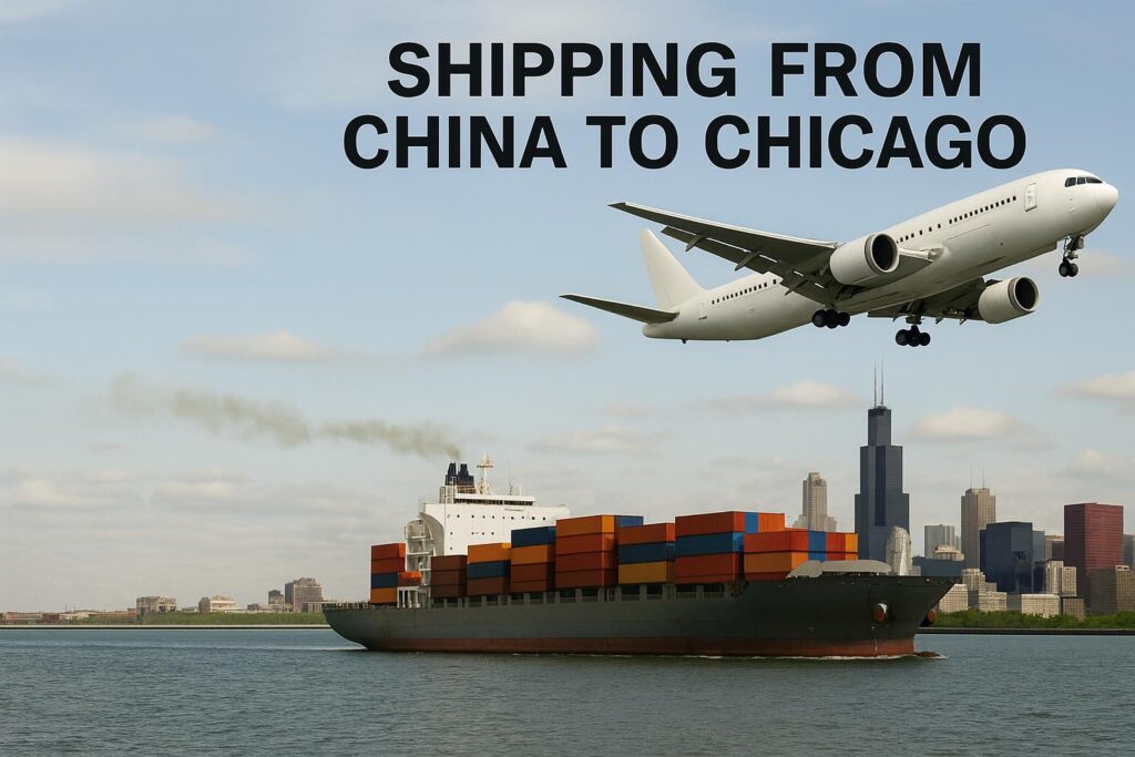 Shipping from China to Chicago-Sea Freight, Air Freight