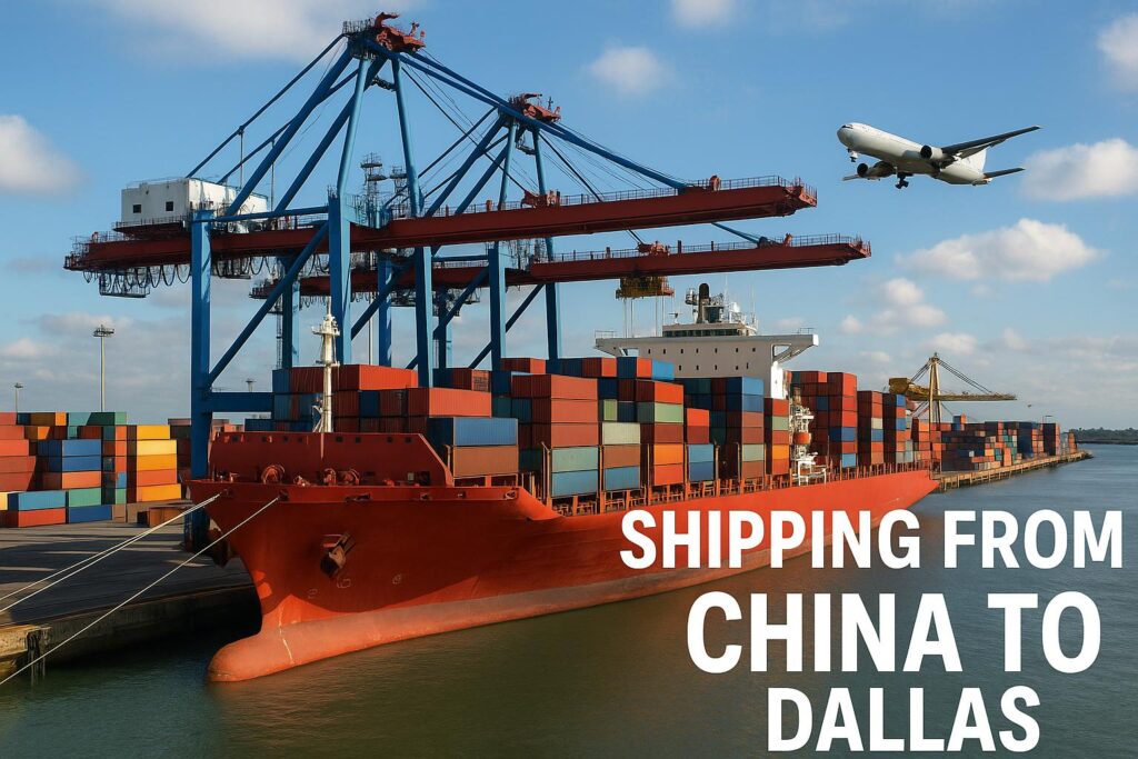 Shipping from China to Dallas-Sea Freight, Air Freight