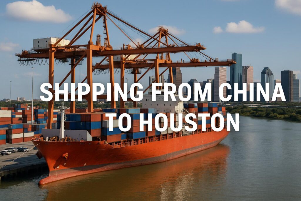 Shipping from China to Houston-Sea freight, Air freight
