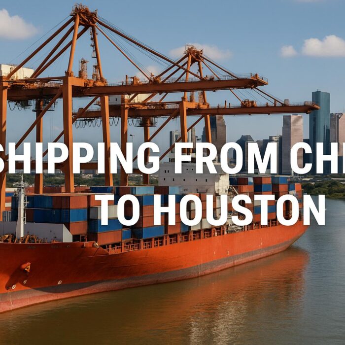 Shipping from China to Houston-Sea freight, Air freight