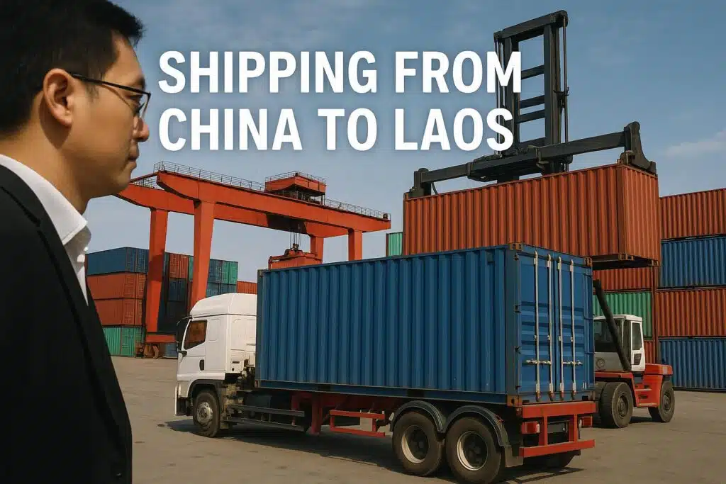 Expédition de la Chine vers le Laos - Transitaire chinois, société de logistique