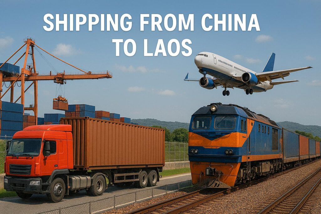 Shipping from China to Laos-Sea Freight, Air Freight