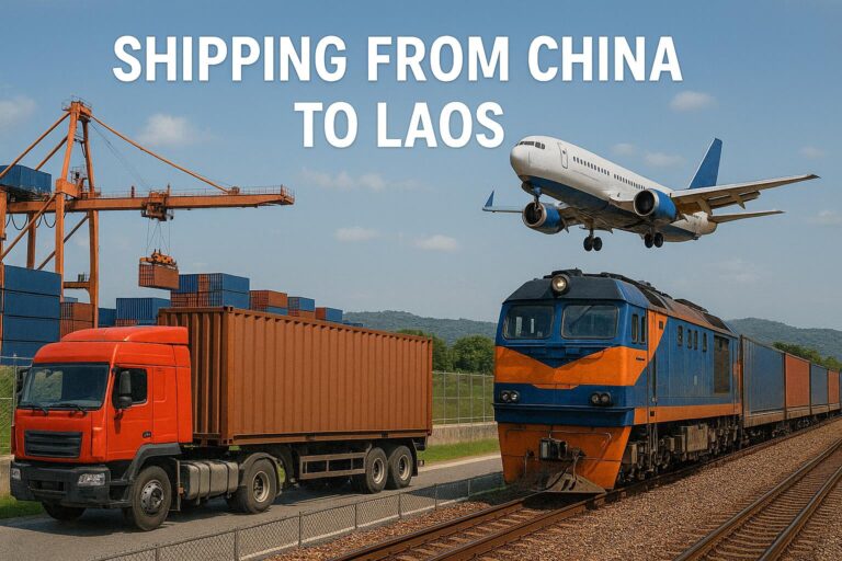 Shipping from China to Laos-Sea Freight, Air Freight