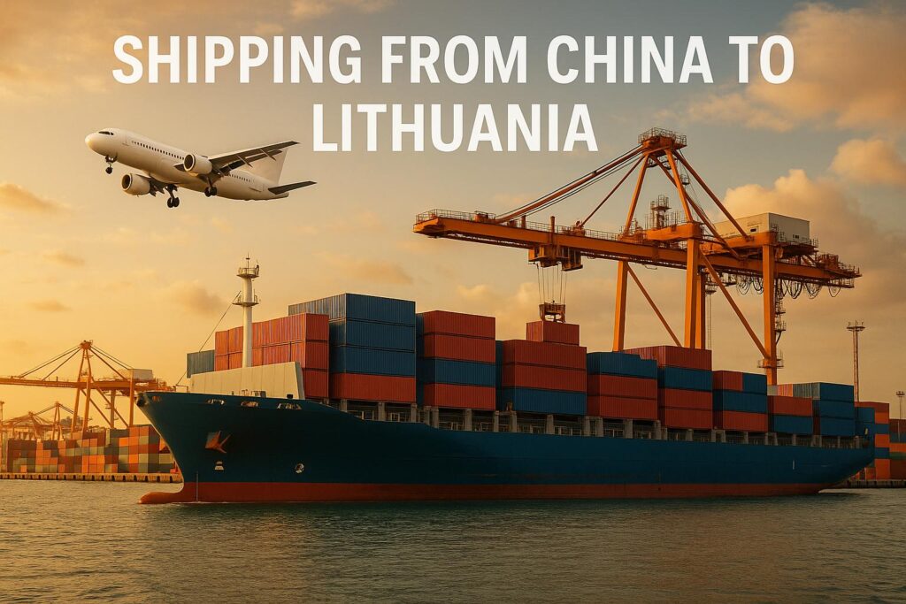 Shipping from China to Lithuania-Sea freight, Air freight