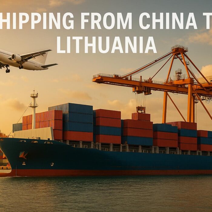 Shipping from China to Lithuania-Sea freight, Air freight