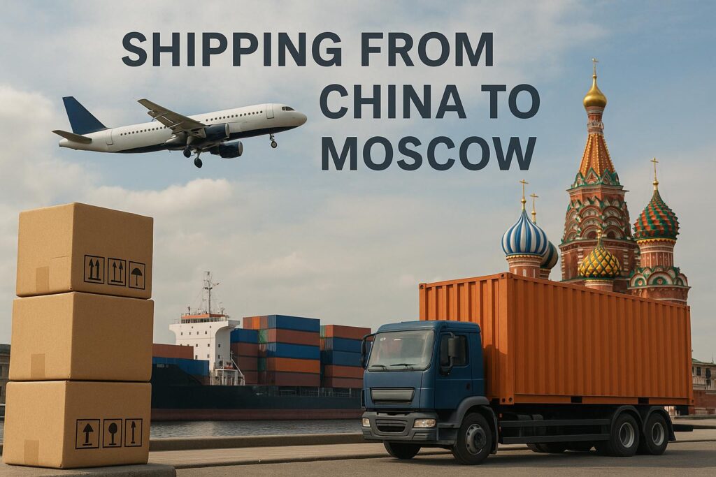 Shipping from China to Moscow - Ocean, Air, Railway
