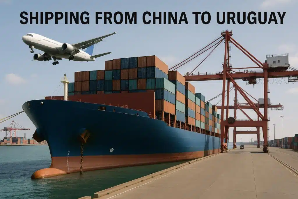 중국에서 우루과이로 배송 - 해상 운송, 항공 운송