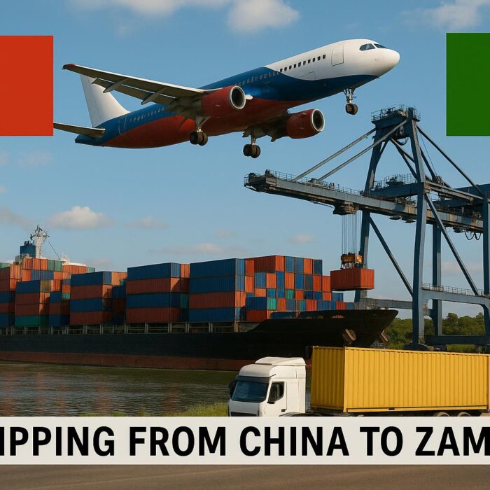 Shipping from China to Zambia - Air Freight, Ocean Freight