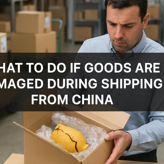 WHAT TO DO IF GOODS AREDAMAGED DURING SHIPPINGFROM CHINA